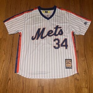 Noah Syndergaard majestic Cooperstown collection cool base jersey Size Large